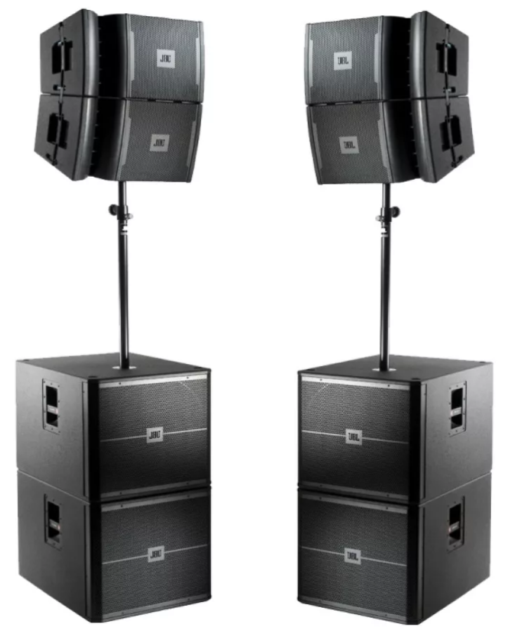Комплект звука 6.5 кВт JBL VRX для свадьбы (стандарт) линейный массив + микрофон