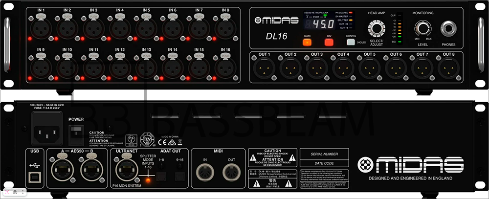 Стейдж-бокс Midas dl16