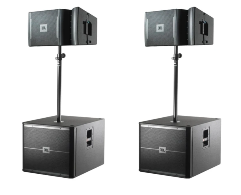 Комплект звука 3 кВт JBL VRX линейный массив + микрофон